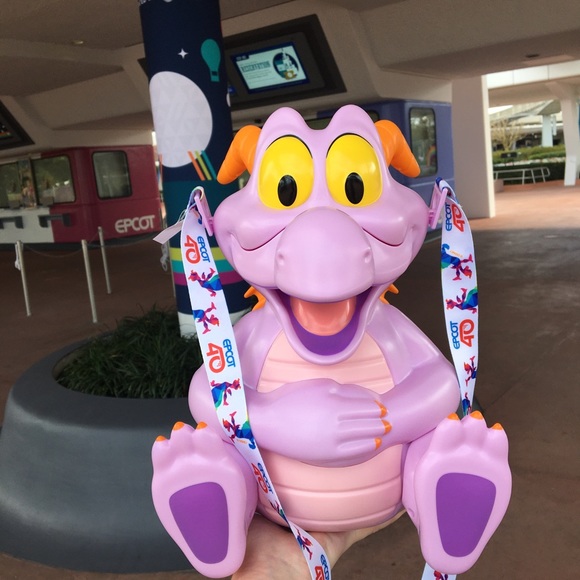 Disney Kitchen New Disney Figment Epcot 4th Popcorn Bucket Poshmark